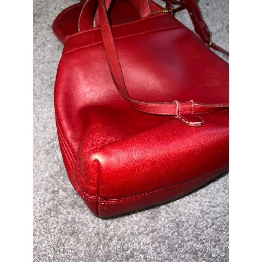 COACH RED Vintage Bantam Soho Daypack 4152 Mini Backpack - Picture 10 of 12